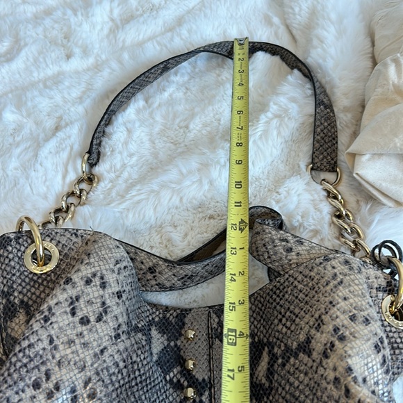 Michael Kors Uptown Astor Bag Snakeskin Print - Picture 13 of 14